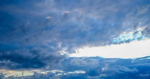 Timelapse video of coming storm clouds 库存影片 111490761