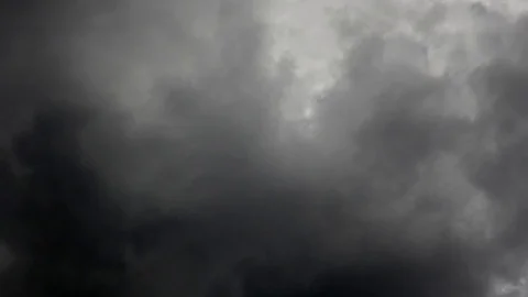 Timelapse video of gray and black storm clouds Stock-Footage 93673419