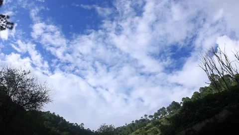 Timelapse video loop of a summer sky. Stock Footage 235761413