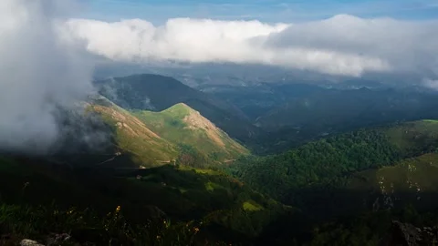 Timelapse video of mountain landscape Stock-Footage 282882814