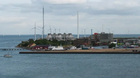Timelapse video of mountains and clouds in Geiranger, Norway Stock Footage 52264764