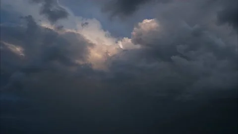 Timelapse video of the movement of clouds Stock Footage 160250521
