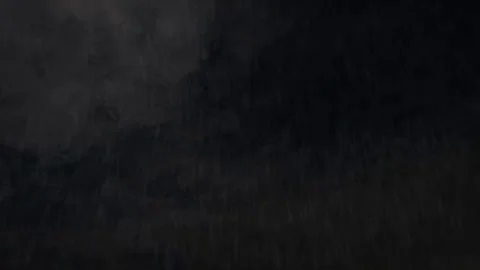 Timelapse video of night rain with massive dark clouds - loop video Video stock 247731677