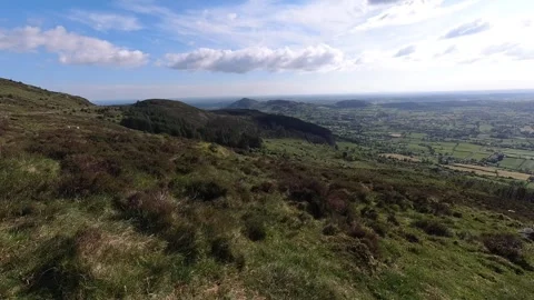 Timelapse Video from The Ring of Gullion County Down, Northern Ireland Stock Footage 312437211
