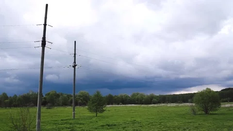 Timelapse video of sky before the rain. Video stock 130902043