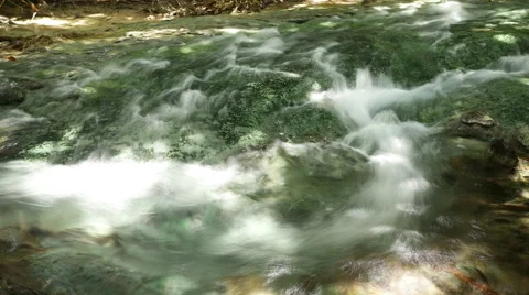 Timelapse video of tropical river stream Stock Footage 59535936