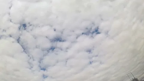 Timelapse video of white clouds Stock Footage 190426929