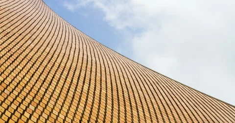 Timelapse View Of Luce Memorial Chapel In The Daytime. 4K Stock Footage 52931477