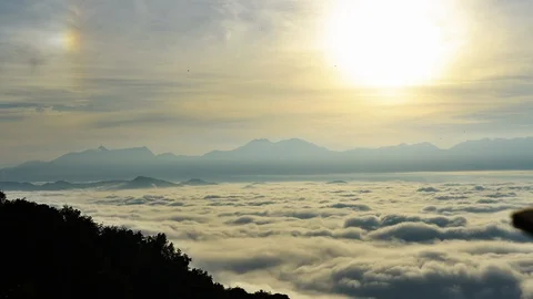 Timelapse view of nature Stock Footage 126071698