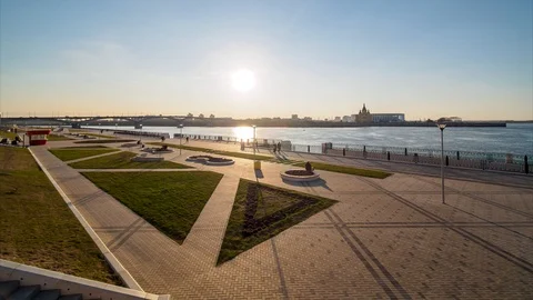 Timelapse view of sun going down. Stock Footage 107358067