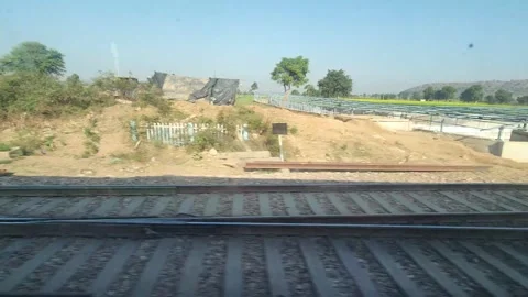 Timelapse View From Train Window Stock Footage 222722684
