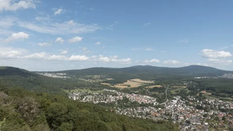 Timelapse - Viewpoint Grosser Mannstein Video stock 114245039