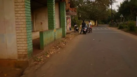 Timelapse of the village Stock Footage 73353954