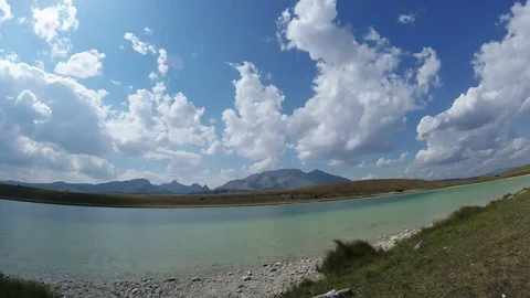 Timelapse at Vrazije jezero (Devil's Lake), Montenegro Video stock 83621678