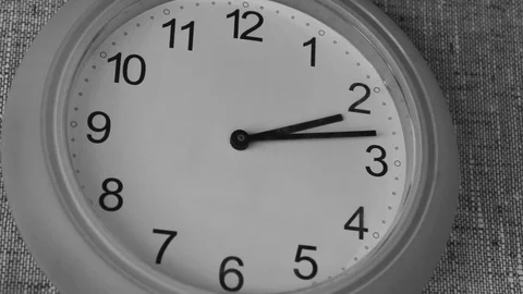 Timelapse wall clock Stock Footage 86419700