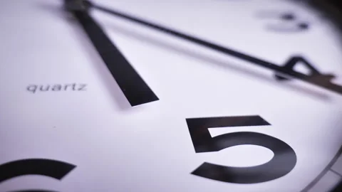 Timelapse Wall Clock Video stock 251461452