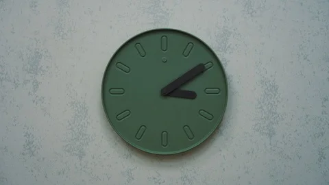 Timelapse of wall clocks Stock Footage 88182922