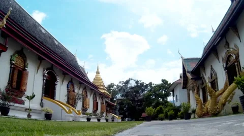 Timelapse Wat chiang man Stock Footage 64515563