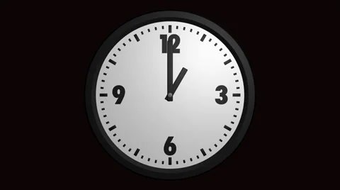 Timelapse watch loopable with alpha Stock Footage 33624761