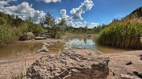 Timelapse with water Stock Footage 67627326