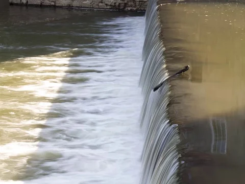 Timelapse of Water Mill Stock Footage 82370949