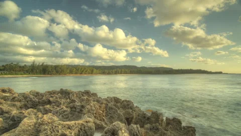 Timelapse of water off rocks Stockbeeldmateriaal 251896559