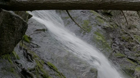 Timelapse - Waterfall - Cascade Stock Footage 129845645