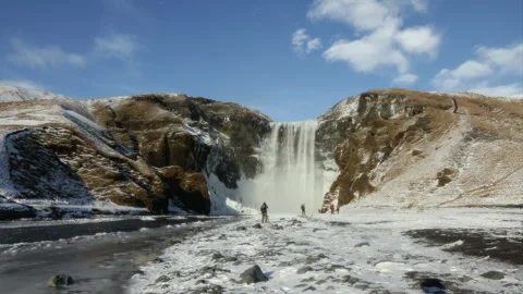 Timelapse of waterfall Stock Footage 115080049