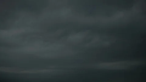 Timelapse - Weather changing - Clouds become very dark Видео 89589804