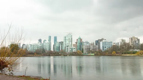 Timelapse of West End, Vancouver Stock Footage 247069921