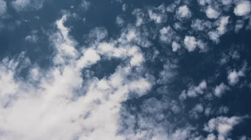 Timelapse White Boiling Clouds on Blue Sky Detail 11 Stock Footage 85815362