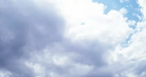 Timelapse of white clouds against a blue sky. Stock Footage 127305950