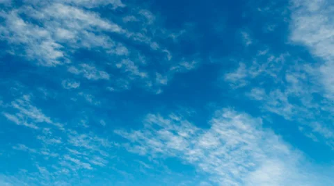 Timelapse of white clouds with blue sky in background Stock-Footage 37140431