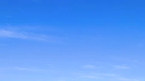 Timelapse of white clouds drifting in the wind Stock Footage 304221023