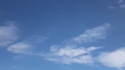 Timelapse of White Clouds Stock Footage 142207491