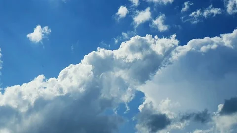 Timelapse of white clouds Stock Footage 199789138