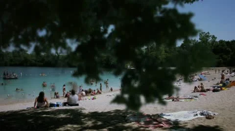 Timelapse White Star Beach Vídeo Stock 11588807