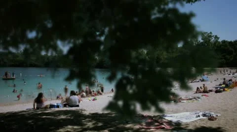 Timelapse White Star Beach 스톡 동영상 11607950