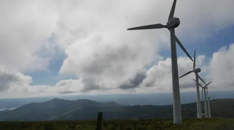 Timelapse wind propeller in Spain 스톡 동영상 63144413