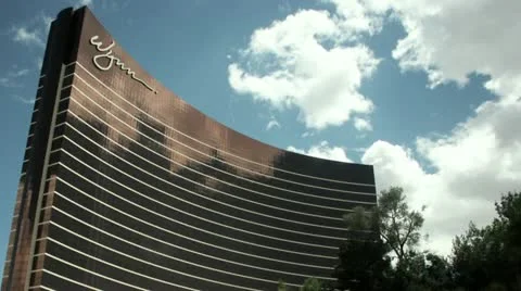 Timelapse Wynn building Vídeo Stock 11553427