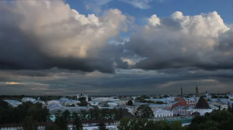 TImelapse in Yaroslavl, Russia Stock Footage 44444290