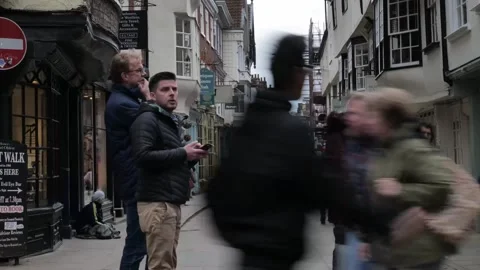 Timelapse from York city centre 库存影片 240216630