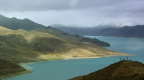 Timelapse Yumco Lake 스톡 동영상 11592737