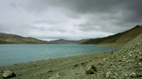 Timelapse Yumco Lake Vídeo Stock 11611657