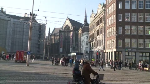 TIMELAPSE_AMSTERDAM Stock Footage 46758597