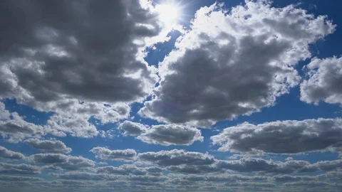 Timelapsed Clouds Stock Footage 118904658