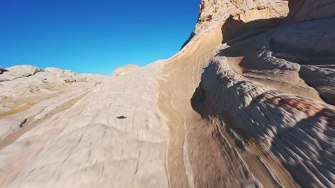 Timelapse/Hyperlapse of Sunset Behind Unusual Rock Formations Stock Footage 306820918