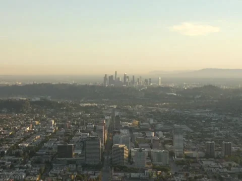 TimelapseLADaytoNight Video stock 1088284