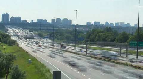 Timelapsetraffic Stock Footage