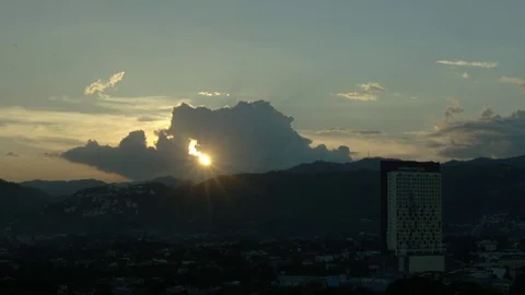 Timelaspe sunset Stock Footage 75150154